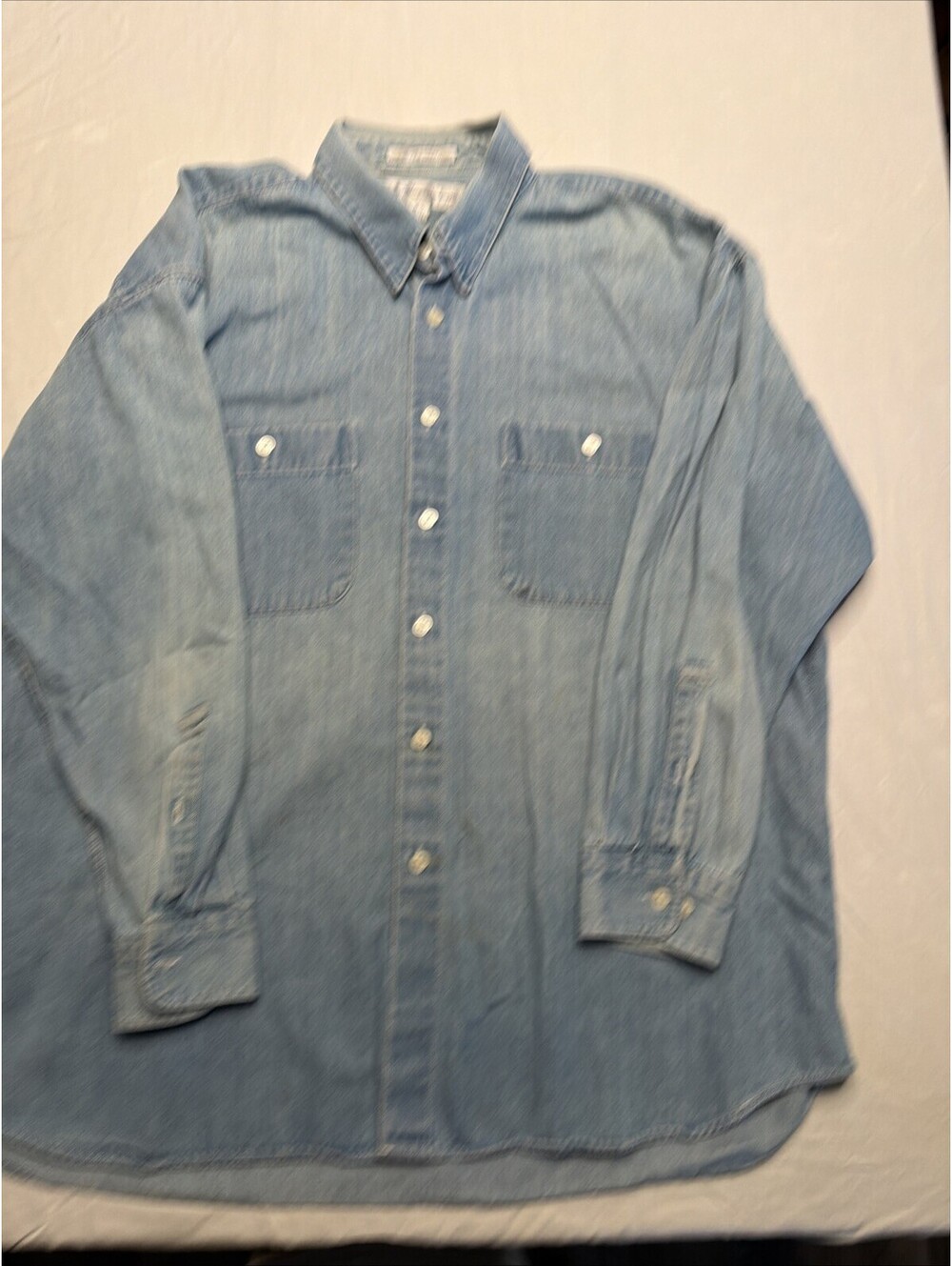 Vintage Perry Ellis Portfolio 100% Cotton Woman’s-16 1/2  32-33- READ- SKU#202